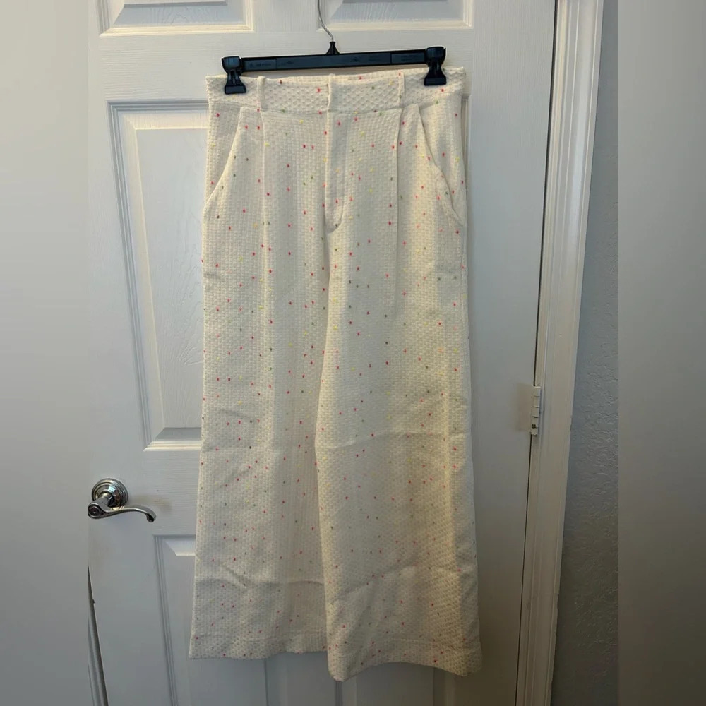 Jeune Otte white trousers sz 8